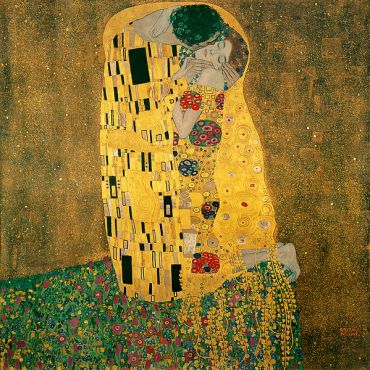 Gustav Klimt: Der Kuss (1908 /09)