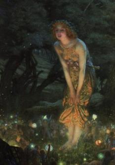 Edward Robert Hughes: Midsummer Eve (ca.1908)