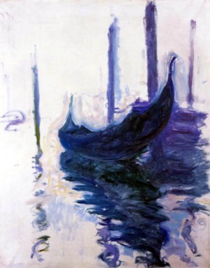 Claude Monet: Gondeln in Venedig (1908)