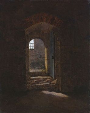 Caspar David Friedrich: Toreingang in Meißen (1827)